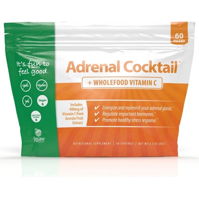 Jigsaw Health Adrenální koktejl s vitaminem C 240 g 60 sáčků