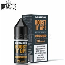 Infamous Liqonic NicSalt MTL booster 50/50 20 mg 10 ml