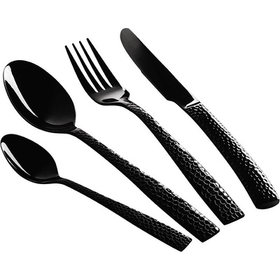 Sada příborů 24 ks nerez Royal Black Collection