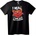NOONEBRAND Тениска Чувам те, Но не Слушам Котка - 3XL, Black