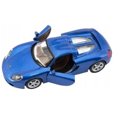 Carrera Autíčka Kinsmart Porsche GT 1:36, 12,5 cm, Kov/Plast, 4 Barvy, Natahovací, 12 kusů v Krabici