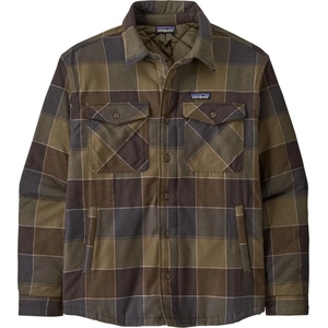 Patagonia Мъжко ежедневно яке Patagonia Lightweight Insulated Fjord Flannel Shirt Casual jacket - Snow Owl: Basin Green - размер XXL (003-2926-1116)