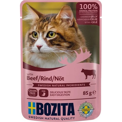 BOZITA Beef Chunks in jelly 85 g