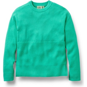 Passenger Дамски пуловер Passenger Women's Cove 2.0 Organic Cotton Knitted Jumper - Aquamarine - размер XL (117-3398-0415)