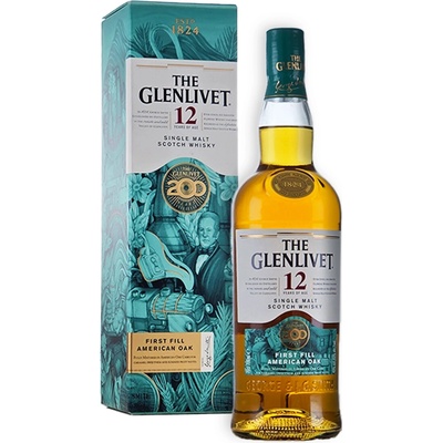 The Glenlivet 200 Years Anniversary Edition 12y 43% 0,7 l (kartón)