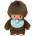 Monchhichi Бебичи момче с лигавник 15 см