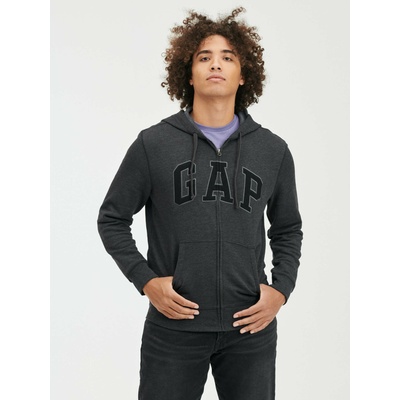 GAP Суитчър с цип и лого Gap GAP GAP | Siv | МЪЖЕ | XS