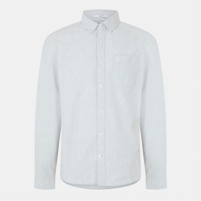 Jack Wills JackWills Wadsworth Oxford Shirt Mens - Lt Ash Mrl