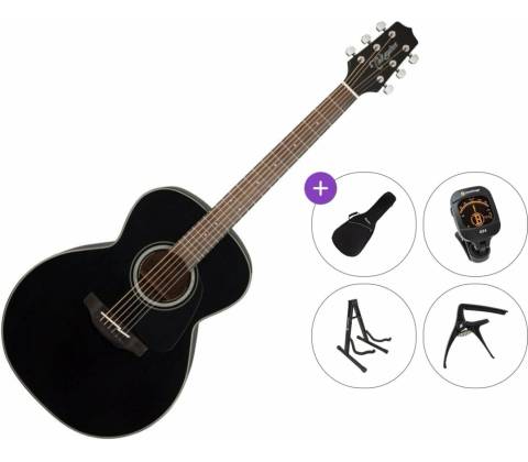 Takamine GN30 Basic SET Black Jumbo