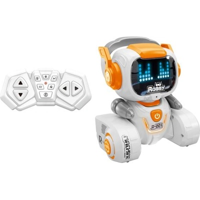 Wiky RC Робот Роби RC с дистанционно управление 13x9x15 см