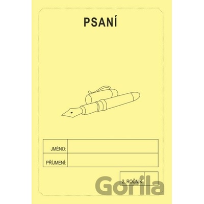 Psaní 2. ročník - školní sešit - Rubínová Jitka