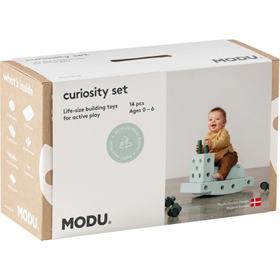 Modu Stavebnice Curiosity Set Ocean Mint / Forest Green