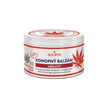 Alpa konopný balzám hřejivý 250 ml