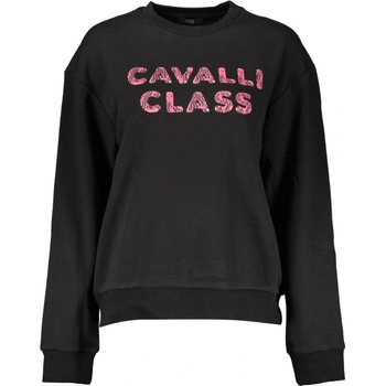 Cavalli class Спортен суитшърт без цип cavalli class, Цвят Черен (qxt67a-cf062_nero_05051)