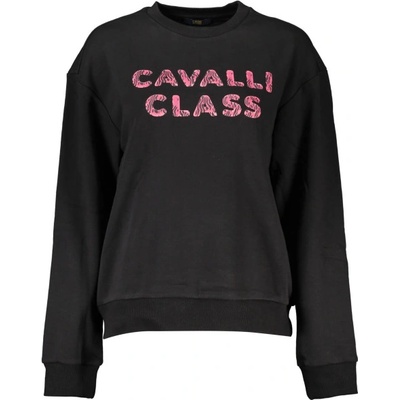 Cavalli class Спортен суитшърт без цип cavalli class, Цвят Черен (qxt67a-cf062_nero_05051)