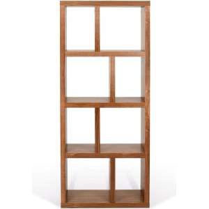 TemaHome Кафява библиотека от декор от орех 70x159 cm Berlin - TemaHome (9500.318641)