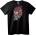 NOONEBRAND Тениска Състезателен череп - 7XL, Black