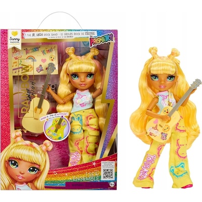 MGA Rainbow High Junior Fashion v rockovej kapele Sunny