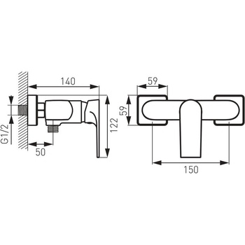 Image 1 of FERRO NOVASERVIS Algeo Square BAQ7