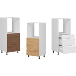 BRW Висок шкаф за фурна Sole - DP3S_60/143_2SMB/SMB (Sole - DP3S_60/143_2SMB/SMB)