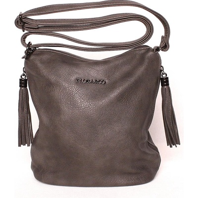 Flora & Co dámská malá /středně velká crossbody kabelka H5623 tmavěšedá
