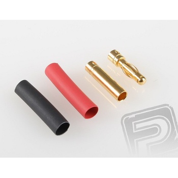 PELIKAN 7946 G4,0 mm STD konektor zlatý 1 pár 630