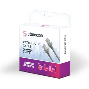 Stansson 50cm Cat5e U/UTP кабел CS-214-D (CS-214-D)