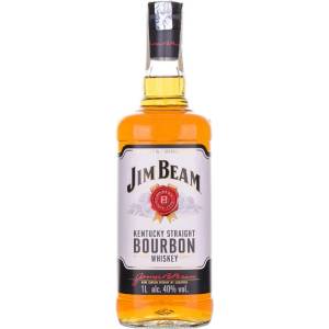 Jim Beam White - бърбън 1L 1 l