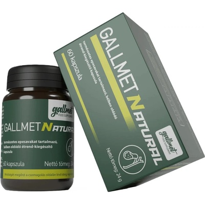 Gallmet Natural žlčové kyseliny 60 kapsúl