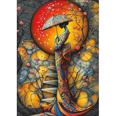 ART PUZZLE Sakurový dážď 1000 dielov