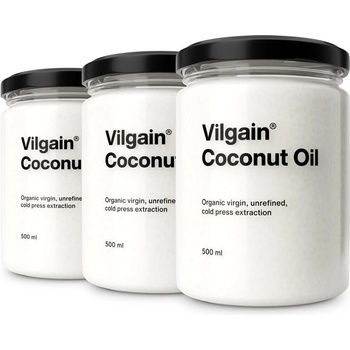 Vilgain Kokosový olej 3 x 0,5 l