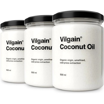 Vilgain Kokosový olej 3 x 0,5 l