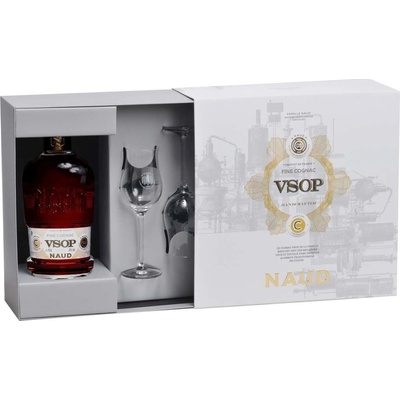 Naud VSOP 40% 0,7 l (darčekové balenie 2 poháre)