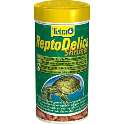 Tetra ReptoDelica Shrimps 250ml - деликатесна храна със скариди за водни костенурки (20580075)