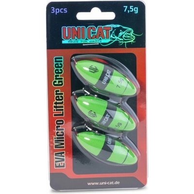 Uni Cat podvodná plavák EVA Micro Lifter green 10 g 3 ks