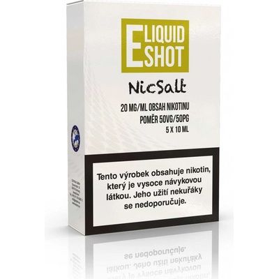 EXPRAN GmbH E-Liquid Shot Booster NicSalt PG50/VG50 20mg 5x10ml – Zboží Dáma
