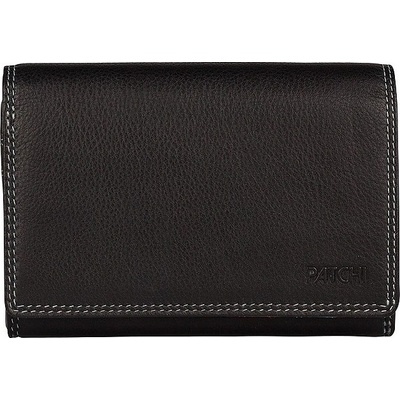 Patchi dámská kožená RFID 3001027.61.10 černá / multicolor