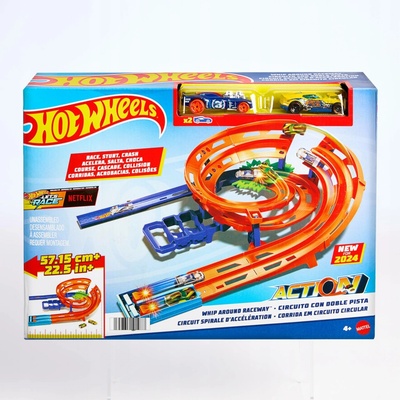 Hot Wheels Mattel Dráha s extra zatáčkou