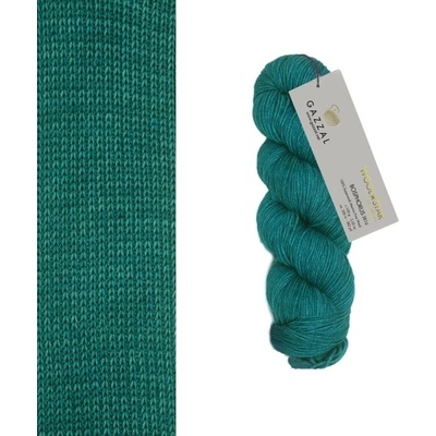 Gazzal Příze Wool star 3816 smaradgově zelená