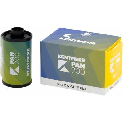 Kentmere PAN 200 135/36 Černobílý Negativní Kinofilm pro Klasické Focení ISO 200