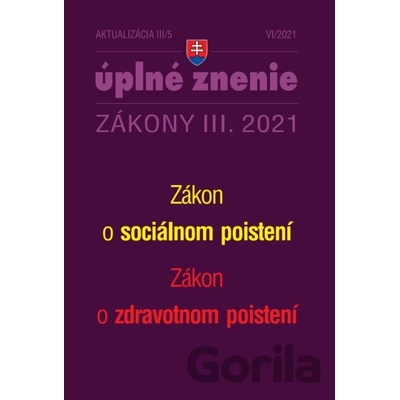Aktualizácia III/5 2021 - Poradca s.r.o.