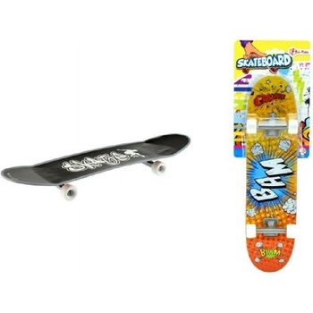 Skateboard prstový maxi plast 27cm asst 3 barvy na kartě