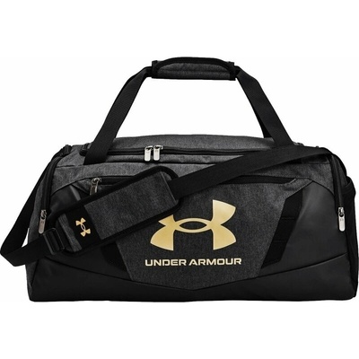 Under Armour UA Undeniable 5.0 Small Duffle Bag Black Medium Heather/Black/Metallic Gold 40 L – Zboží Dáma