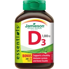 Jamieson Vitamín D3 1000 IU 240 tablet