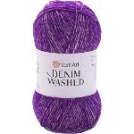 YARNART Denim Washed 921 Dark Purple Плетива прежда (Denim Washed 921)