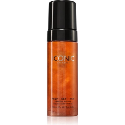 ICONIC London Prep Set Tan Mousse автобронзант-мус цвят Glow 150ml