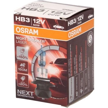 Image 1 of OSRAM Крушка OSRAM HB3, 12V, 60W, 1500lm, 1 брой