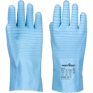 Portwest AP75 / Латексови ръкавици FD Chemical B - Сини S (AP75BLUS)