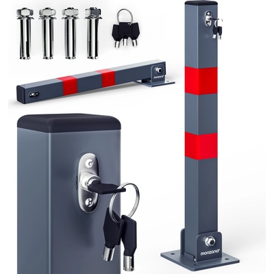 FurniGO Parkovací zábrana 5x5x65 cm | Zboží Auto