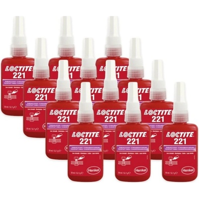Loctite 221 nízkopevnostné 50 ml 12 ks